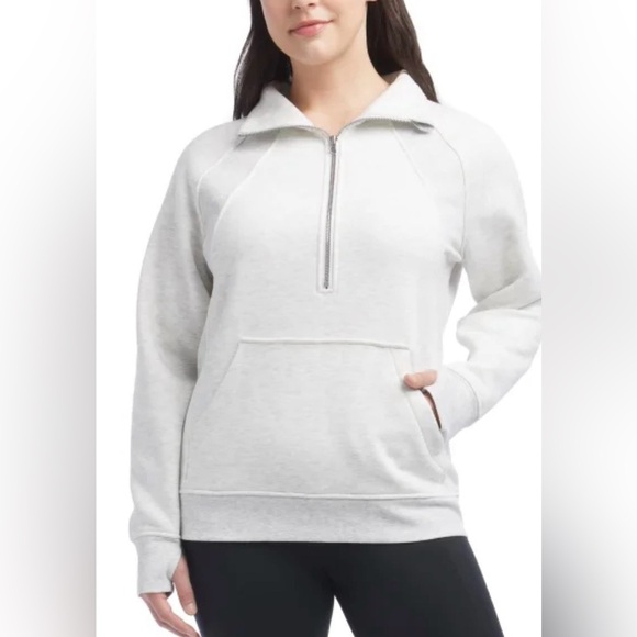 Danskin Half Zipped Funnel Neck Sweater NWOT - Picture 2 of 6